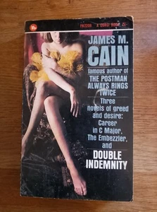 BOOK - Vintage Paperback Double Indemnity James M Cain Corgi 1965 Crime Noir - Picture 1 of 5