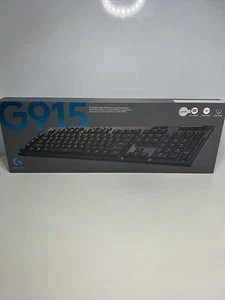 Logitech G915 Wireless RGB Tactical Gaming Keyboard - Black - Picture 1 of 4