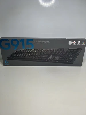 Logitech G915 Wireless RGB Tactical Gaming Keyboard - Black - Image 1 of 4