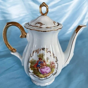 Beautiful Bareuther Waldsassen Coffee/Tea Pot. Bavaria With Artist's Signature - Picture 1 of 18