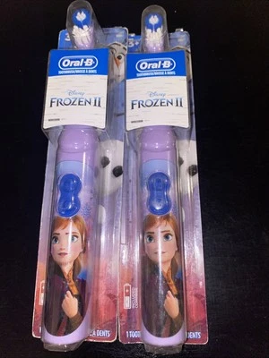 Ana Oral-B Disney Frozen II Cepillo de dientes eléctrico a batería para niños Nuevo Foto 1 de 2