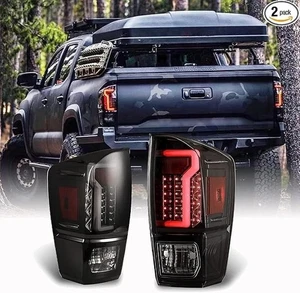 Conjunto de luces traseras LED WOLFSTORM para Toyota Tacoma 2016-2023 con luz LED nueva - Imagen 1 de 7