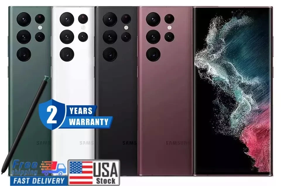 Samsung Galaxy S22 Ultra - 128 GB - Phantom Black (Unlocked)