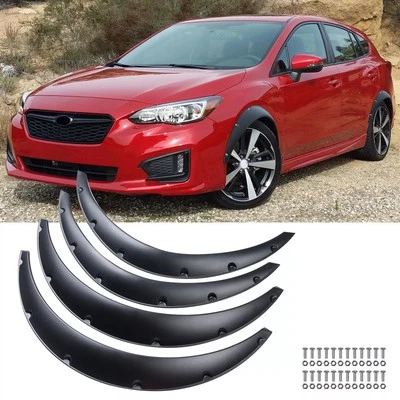 For Subaru Impreza Fender Flares Wheel Arches Extra Wide Body Extension Mudgard Foto 1 de 4