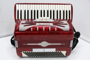 Melodiana Piano Accordion Model 4313 - Ruby Red - Bild 1 von 23