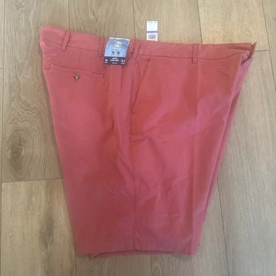 "Pantalones Cortos de Carga IZOD de Agua Salada Para Hombre Grandes y Altos Casa de Playa Rojo 48 X 10.5"" NUEVO Foto 1 de 4