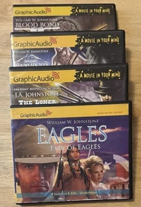 Graphic Audio Lot-Eagles Eyes Of Eagles, The Loner, The Mountain Man, & More - Picture 1 of 15