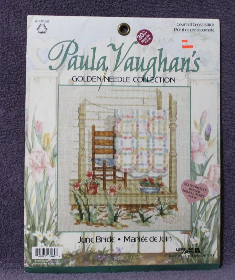 Paula Vaughan June Bride Cross Stitch Kit 113969