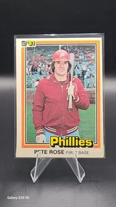 1981 Donruss - Pete Rose #131 "…see card 371" on Back - Picture 1 of 2