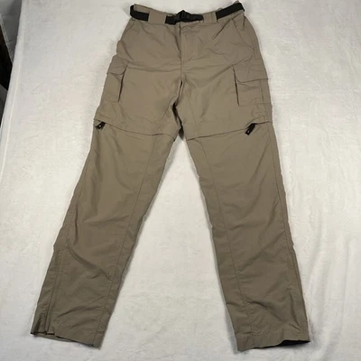 Calças/shorts conversíveis com cinto masculino pequeno repelente de água equipamento de peixe Magalhães - Imagem 1 de 4