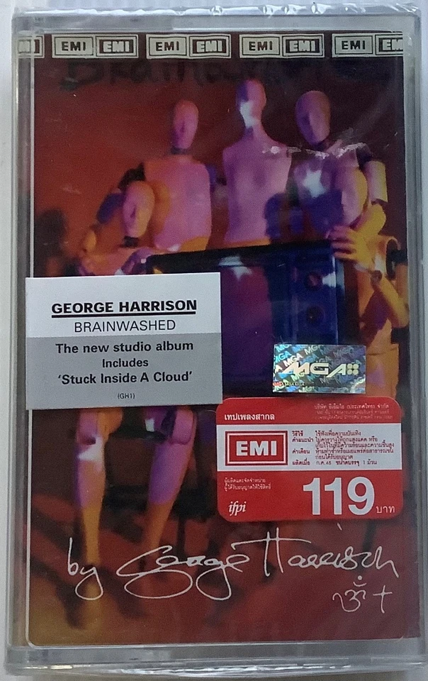 New George Harrison Brainwashed Original Thailand Edition Cassette Seal - Image 1 of 4