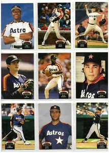 1992 Topps Stadium Club Houston Astros Team Set 36 Cards - Picture 1 of 4
