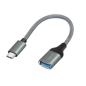 Logilink USB 3.2 Gen1 Type-C Adapter, C/M to USB-A/F, OTG, Auminum, CU0106 - Afbeelding 1 van 1