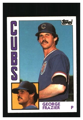 1984 Topps Traded #39T George Frazier Chicago Cubs NM-MT - Image 1 of 2