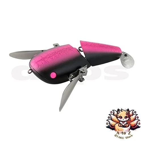 NEW Depth Bass Lure NZ Crawler Jr. #08 Visible Black - Image 1 of 1