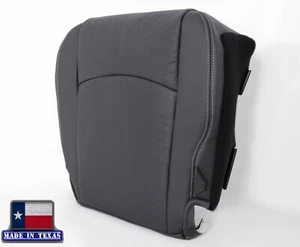 Bottom Black Leather Seat Cover For Dodge Ram 2013 2014 2015 2016 2017 2018 - Picture 1 of 12