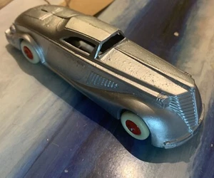 Manoil Diecast Packard Spielzeugauto Vintage 30er Jahre restauriert 6" 15 cm - Bild 1 von 6