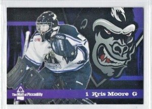 2010-11 Salmon Arm Silverbacks (BCHL) Kris Moore (goalie)