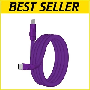 Chubby 3.0 USB C Cable - 13.1FT Thick Silicone for Fast Charging & Data Transfer - Picture 1 of 8