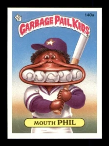 Mouth Phil #140a MINT 1986 Garbage Pail Kids Series 4 ~Combined Ship~ - Picture 1 of 2