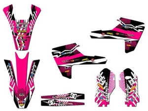 2018-2023 TC 85 MAYHEM Pink Senge Graphics Kit Compatible with Husqvarna - Bild 1 von 10