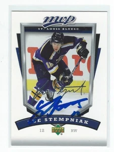 Lee Stempniak Signed 2006/07 Upper Deck MVP Card #254 - Picture 1 of 1