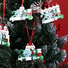 Crafts Face Cover Snowman Christmas Tree Pendant Vaccination Survivors Family