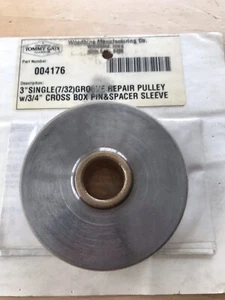 004176 TommyGate 3" Dia. Single (7/32")Groove Replacement Pulley Kit w3/4" - Picture 1 of 2