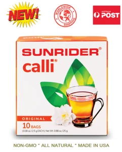 SUNRIDER CALLI TEA Original Concentrated Herbal 10 x 2.5g bags - Picture 1 of 1