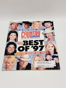 Vintage Country Music Weekly Magazine January 1998 The Best Of '97 - Picture 1 of 13