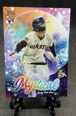 2024 Topps Update Mystical #MYS-19 Jung Hoo Lee RC - San Francisco Giants - Image 1 of 3