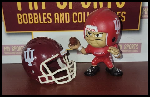 Teenymates & Riddell Micro Mini Helmet NCAA Football Indiana Hoosiers Big 10 Ten Cover