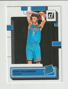 Chet Holmgren Oklahoma City Thunder 2022-23 Donruss RC Rated Rookie Card #202 - Bild 1 von 3