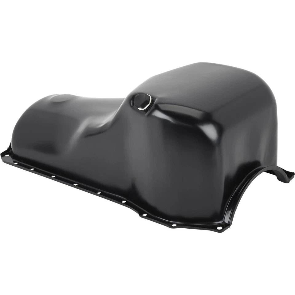 Oil Pan, Front Sump, Black, Fits 1970-1982 Small Block Ford 351C-351M-400 - Image 1 of 4