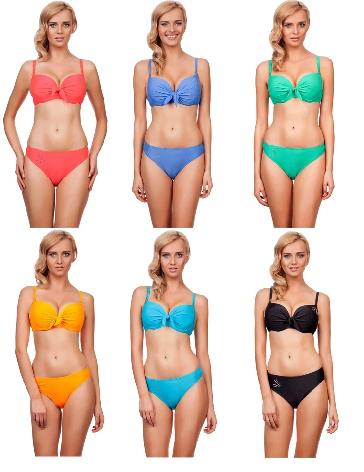 LORIN Damen Bikini Set Suzana Stretch Polyamid Verziert Zirkonia Steinen - Bild 1 von 1