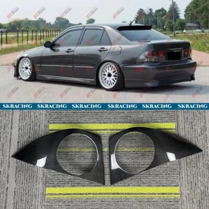 For Lexus IS300 IS200 2001-2005 Carbon Fiber/Unpainted FRP Rear Tail Light Cover - Picture 1 of 24