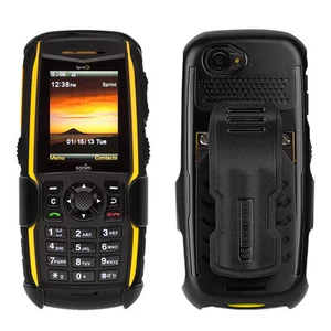 Funda de plástico duro giratoria con clip para cinturón negro giratorio para SONIM XP 3410 STRIKE - Imagen 1 de 2