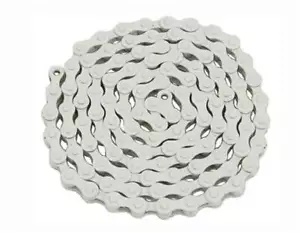 YBN Bicycle Chain 1/2x1/8x112 Links Model S410 White BMX Urban Cruiser 123120 - Picture 1 of 1