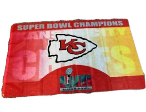 Kansas City Chiefs NFL LVII Super Bowl Champs 3' x 5' Banner Flag with Grommets