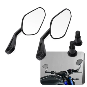 Rear View Side Mirrors Handle Bar End For YAMAHA MT-09/SP MT-10/SP MT-07 MT-125 - Foto 1 di 23