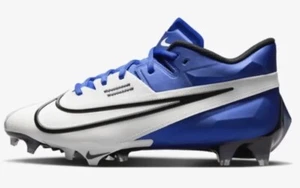 Nike Vapor Edge Elite 360 2 Mens Size 7 Football Cleats Royal/White DA5457-414 - Picture 1 of 8