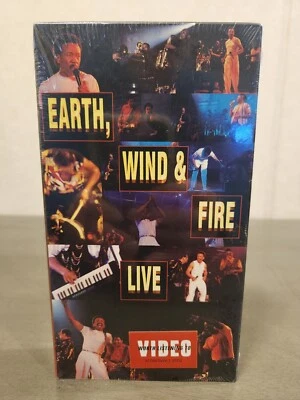 Earth, Wind & Fire - Live VHS (1995) Sealed Brand New. Watermark. See Descrip. - Image 1 of 4