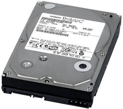 HITACHI DESKSTAR T7K500 HDT725025VLA380 250GB 7200U/min 8MB SATA II 3.5" - Bild 1 von 3