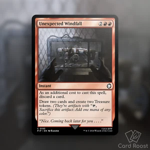 MTG Magic Unexpected Windfall 0193 Universes Beyond: Fallout PIP - Picture 1 of 1
