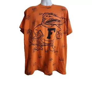 Camiseta De Colección Florida Gators Talla XL Estampado Completo NCAA Naranja Azul - Imagen 1 de 5