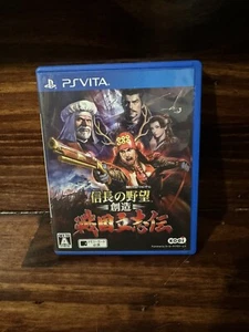 PS Vita Nobunaga's Ambition and creativity Sengoku Risshiden Us Seller - Picture 1 of 6