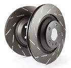 EBC Ultimax Front Solid Brake Discs for Fiat Panda 1.1 (ABS) (2004 > 10)