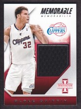 2013-14 Innovation Memorable Memorabilia Jersey #36 Blake Griffin /299
