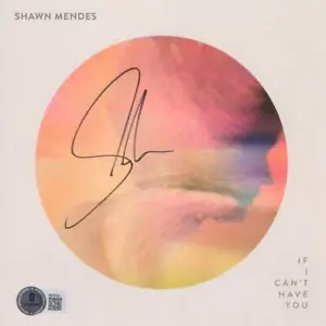 Shawn Mendes Signed Autograph 7x7 If I Can't Have You Promo Insert w/ Beckett - Picture 1 of 1