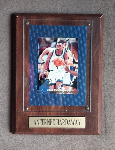 Anfernee "Penny" Hardaway 8" X 6" Sports Plaque w/ Stadium Club New Wave Card Cover